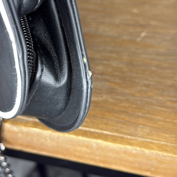 Ghost Face Spirit Crossbody Black Bag Detachable Strap - Picture 9 of 10